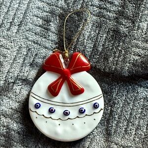 Italian Murano Glass Christmas Ornament